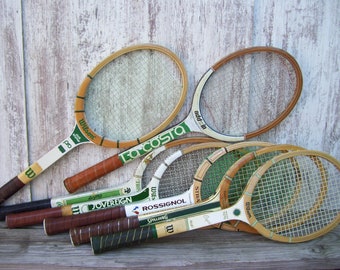 Wood Tennis Racket Wilson Billie Jean King Jack Kramer La Costa Add In Pancho Gonzales Rossignol Spalding Wooden Racquets Tennis Pro 34