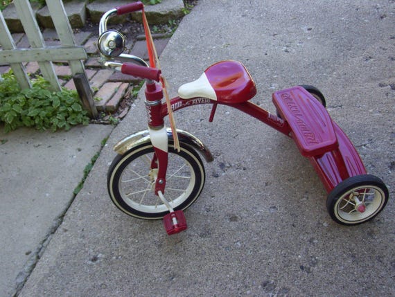 radio flyer double decker tricycle