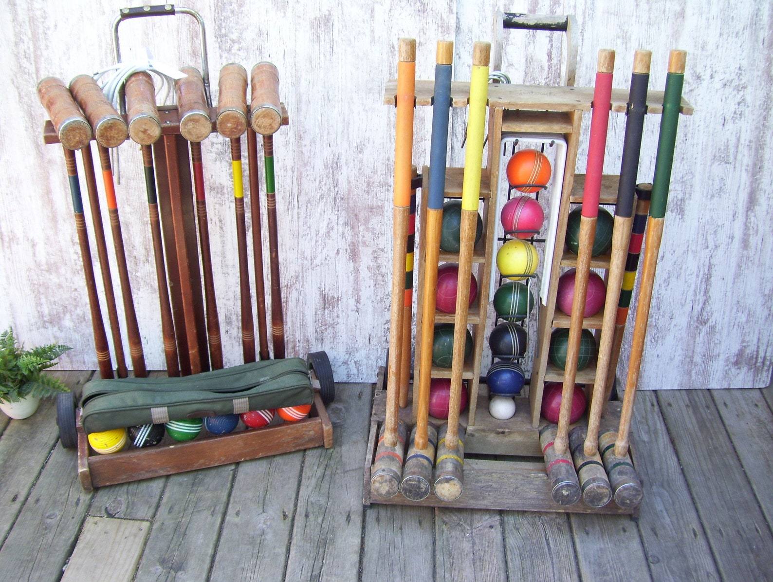 AMAZING Sportscraft Croquet Wood Mallet Horse Shoes Bocco ALL Etsy