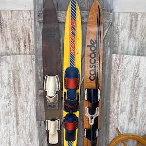 Vintage Wooden Water Ski - Etsy