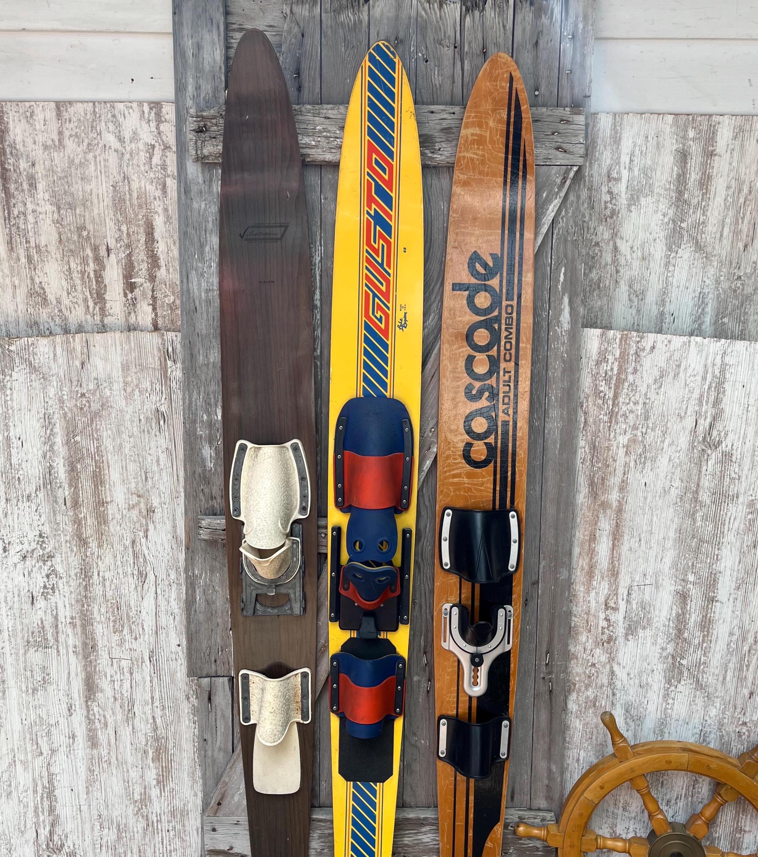 Vintage Wooden Water Ski - Etsy