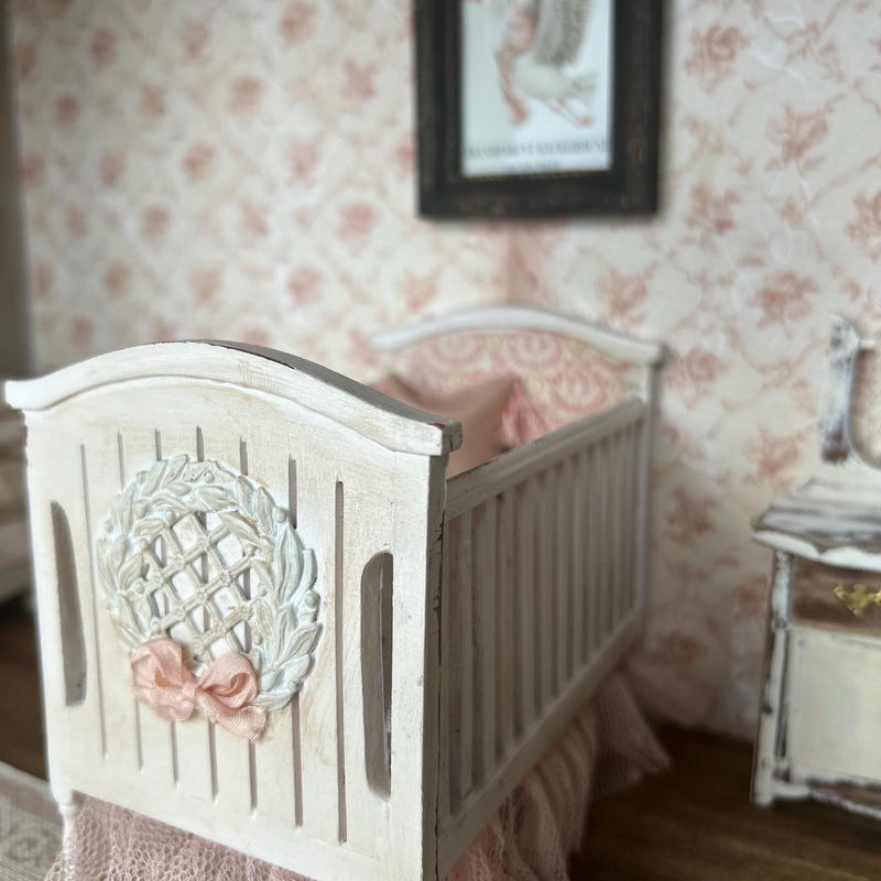 Miniature Crib - Etsy