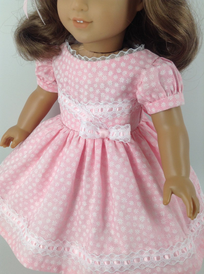 American Girl 18inch Doll Clothes Fifties Pink/White Flair Etsy