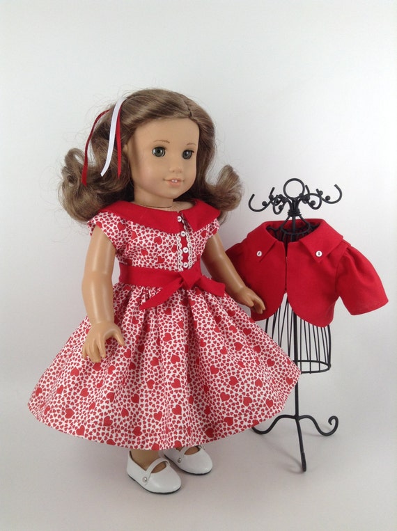 CUSTOM FOR C American Girl 18-inch Doll Clothes 1950's | Etsy