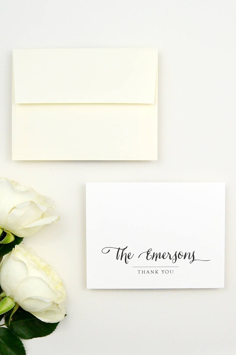Personalized Thank You Notes Wedding Wedding Thank You Notes Wedding Thank You Cards Personalized