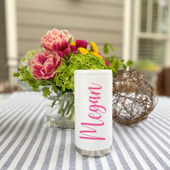 Skinny Can Cooler, Slim Can Cooler, Seltzer Can Holder, Insulated Skinny Cooler, Personalized Skinny Can Cooler, Beach Cup, Bachelorette