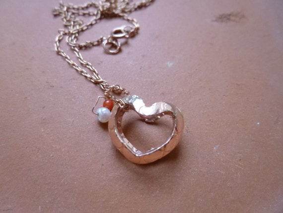 Rose gold Halskette