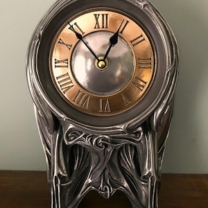 Art Nouveau Metro Mantle Clock
