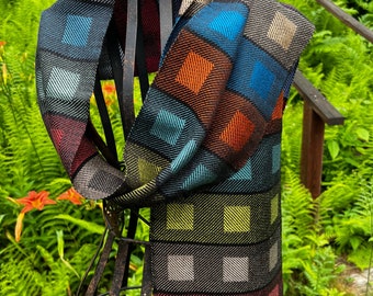 Handwoven Tencel ™Loycell Scarf, Made in the USA