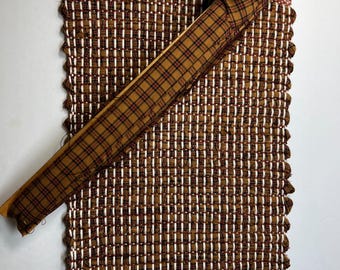 Everyday Place Mats, Homespun Check Cottons, Easy Care