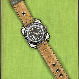 Custom Airplane Instrument style Watch with Ghost dial NH35 movement, Ready to wear. Stainless image 10