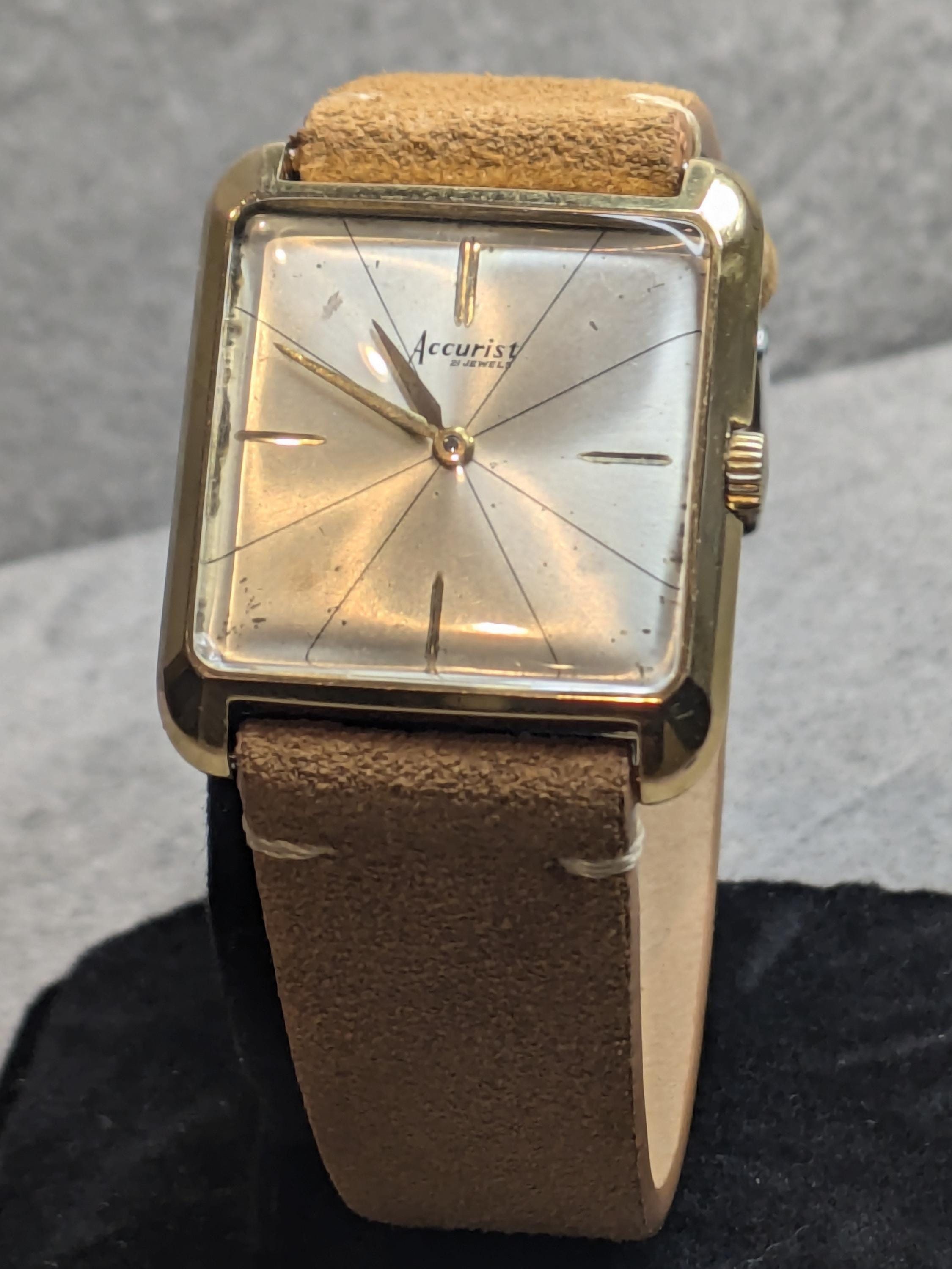 Vintage Mens Accurist Watches