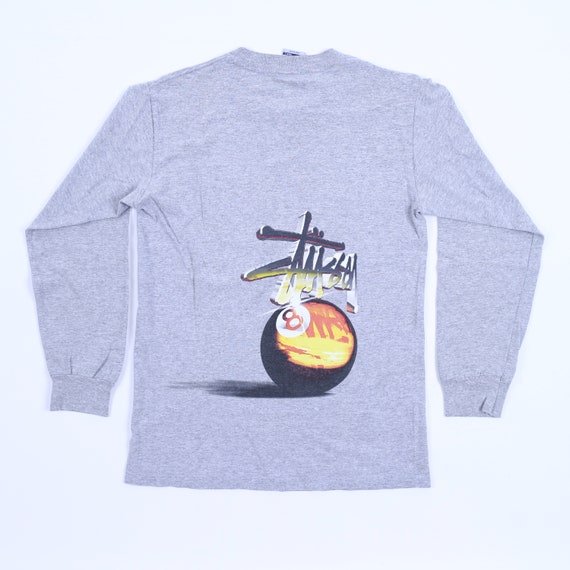 Vintage Stussy 8 Ball Long Sleeve T-Shirt
