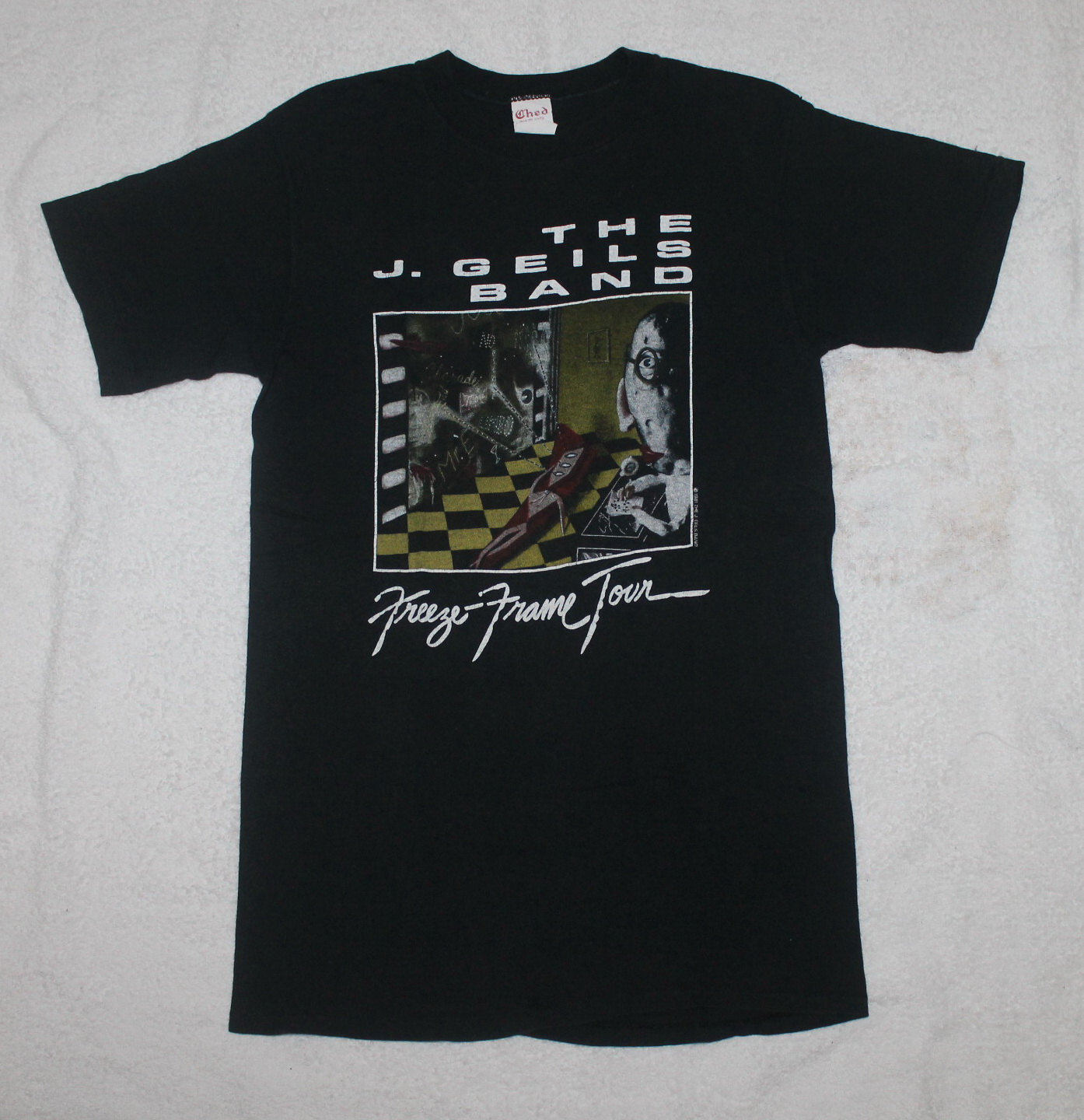 Vintage 1981 The J. Geils Band Freezy Frame Tour TShirt Etsy