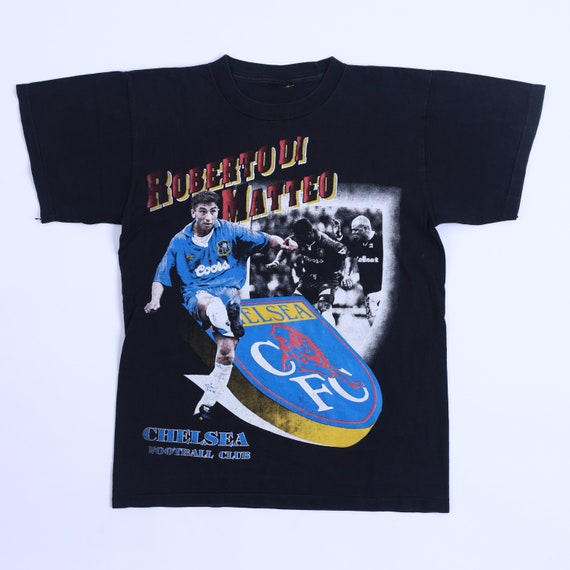 Vintage Roberto Di Matteo Chelsea Football Club T-