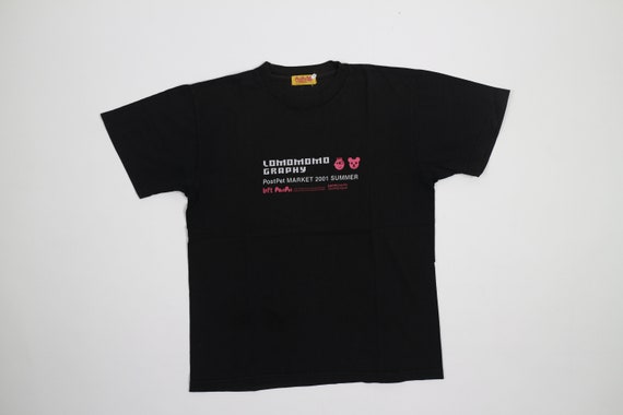 Vintage Postpet Market 2001 Summer T-Shirt Lomogra