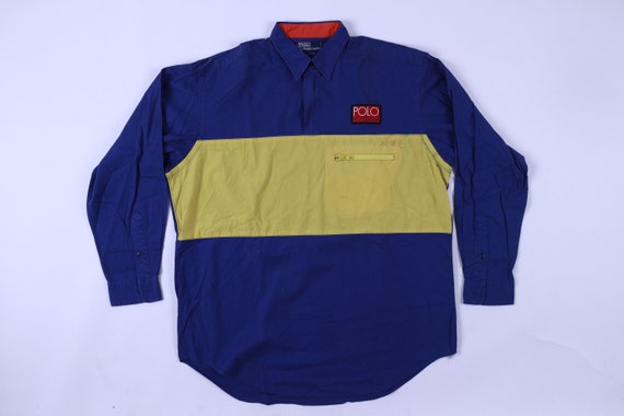 Vintage Polo Hi-Tech Ralph Lauren Half Zip Shirt S