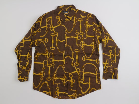 Vintage Gucci Equestrian Shirt