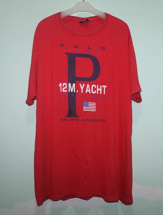 Vintage Polo Sport Ralph Lauren 1996 12M Yacht Cha