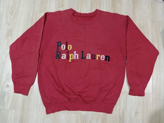 Vintage Polo Ralph Lauren Sweatshirt Stadium Spell