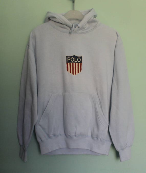 vintage polo hoodie