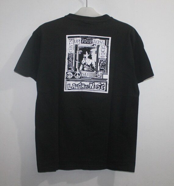 Vintage Laughin Nose T-Shirt Punk Tour Concert