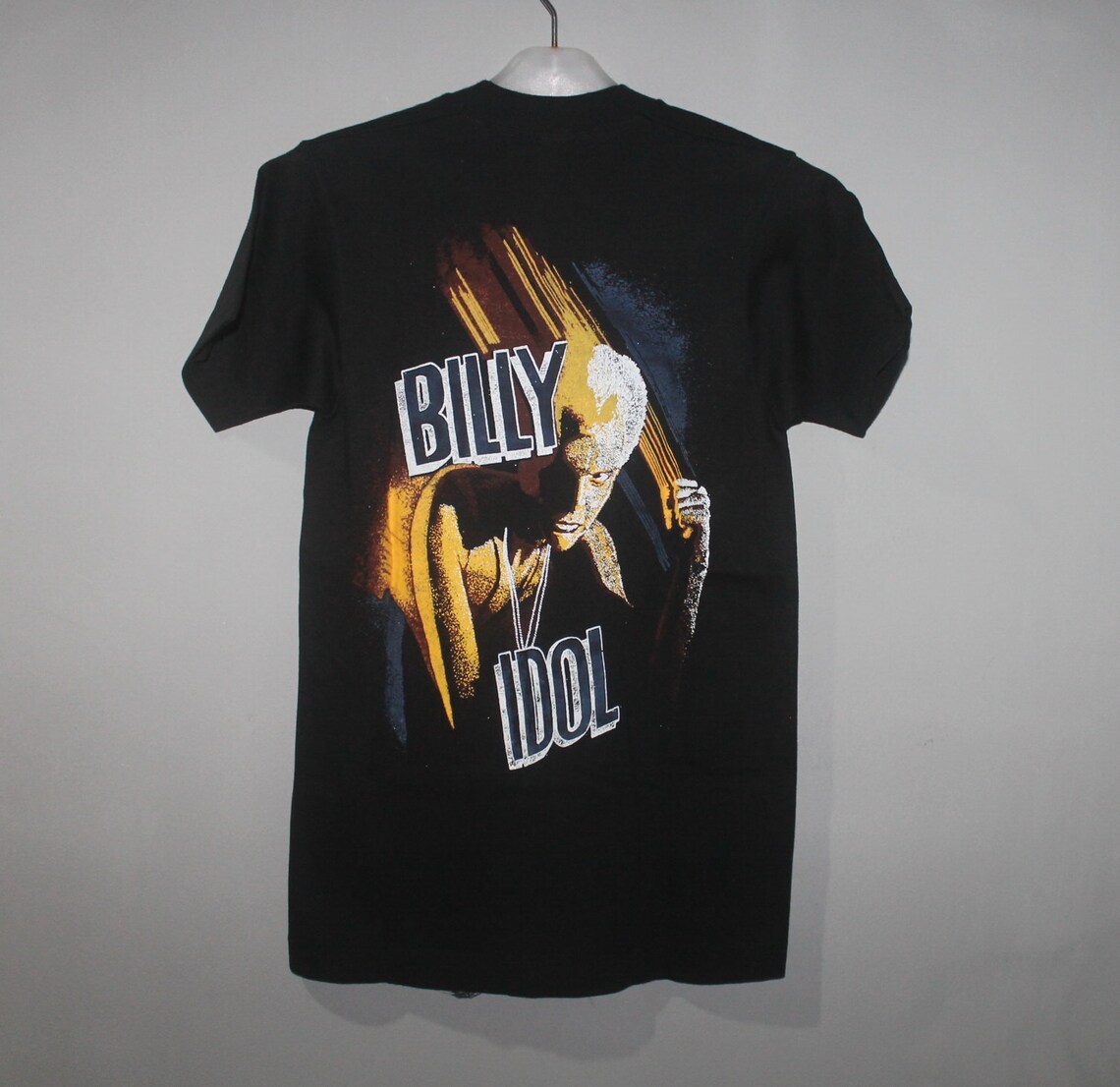 Vintage Billy Idol TShirt Tour Concert Promo Punk Etsy