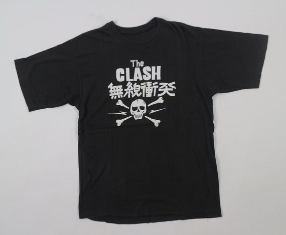 Vintage The Clash T-Shirt Punk Tour Concert