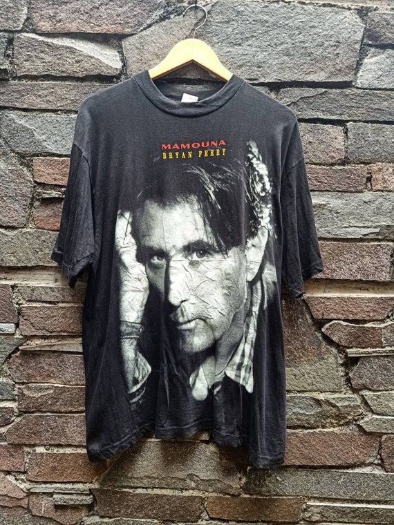 Vintage Bryan Ferry Mamouna T-Shirt Tour Concert