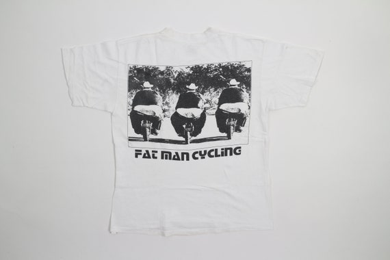 Vintage Fat Man Cycling T-Shirt Beastie Boys