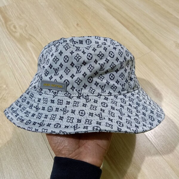 Vintage Louis Vuitton Monogram Bucket Hat Made in Italy