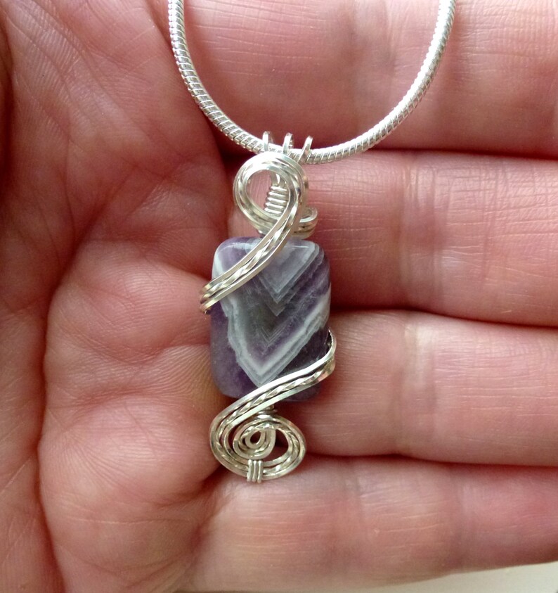 Hilwa Purple Amethyst and Multicolor Long Statement Necklace