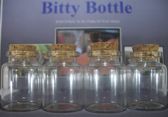10 Pcs Small Glass Bottles With Cork Lids, Mini Glass Bottles With Stoppers  Empty Spell Jars Small Message Bottles Tiny Wishing Bottles Miniature Poti