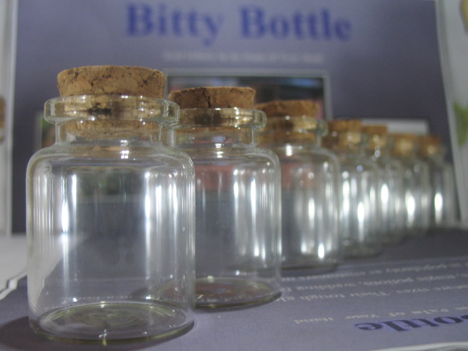 50 15ml Small Glass Jars. Decorative Glass Jars. Bitty Etsy