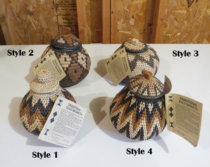 Traditional Zulu Baskets. African Baskets. South African Etsy