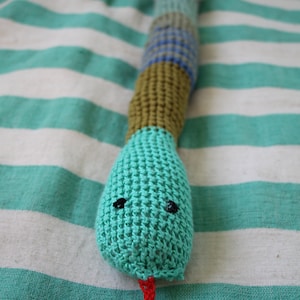 Hand crochet snake image 9