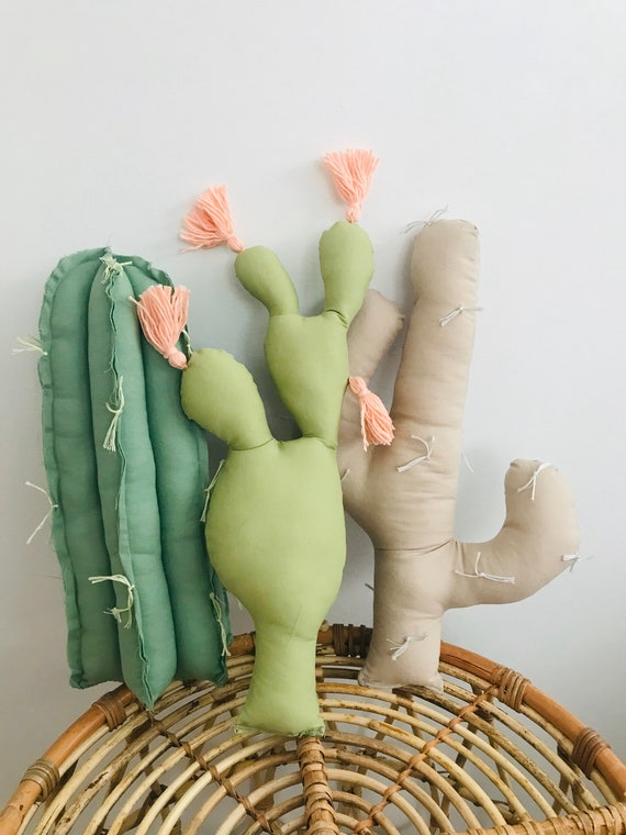 Stuffed cactus pillow discount
