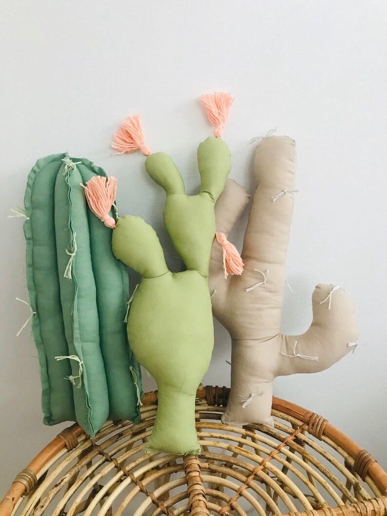Cactus pillows Etsy