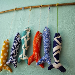 Fish wall hanging/mobile image 2