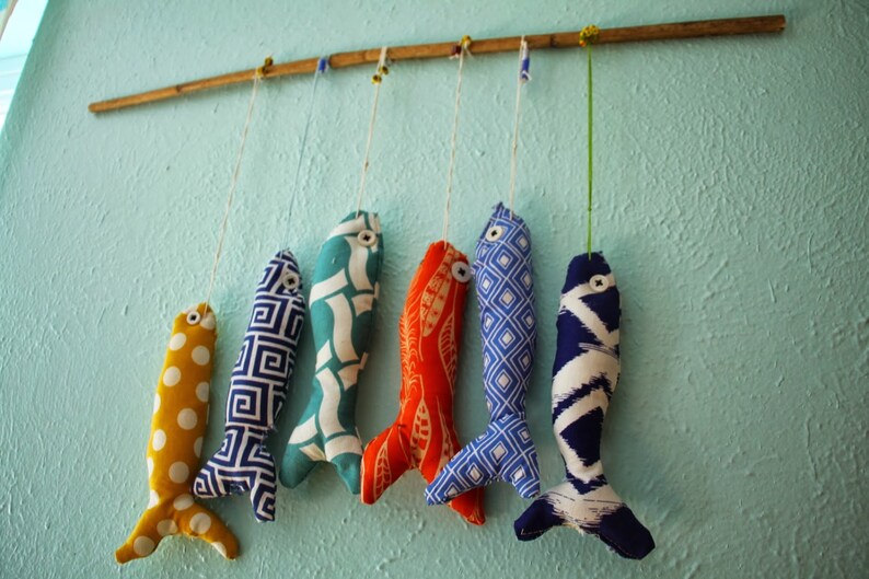 Fish wall hanging/mobile image 2