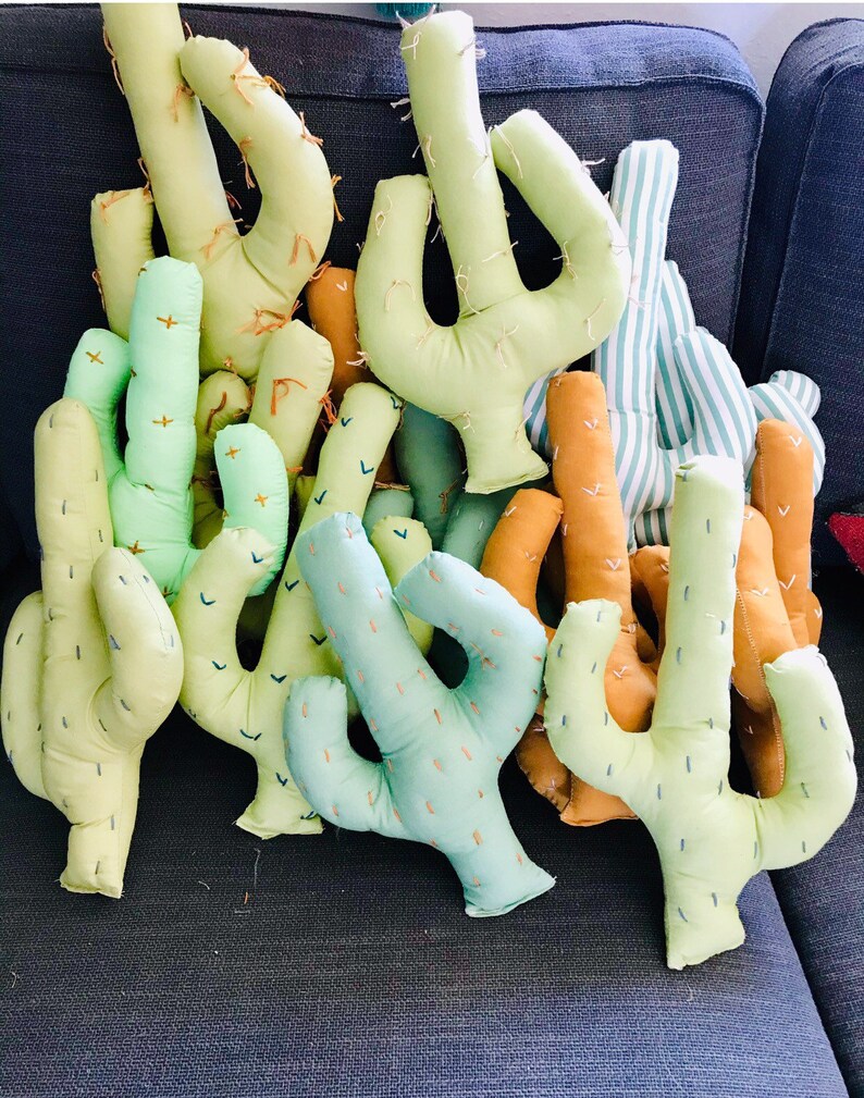 Cactus pillows Etsy
