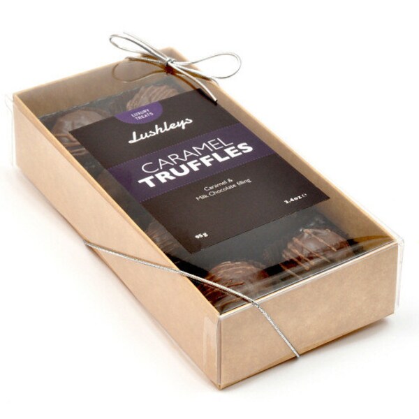 Chocolate Caramel Truffles - Luxury Treat - 95g