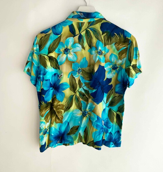 The Hawaiian Hipster Vintage 80s Hawaiian Shirt B… - image 8