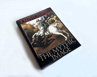 The Mythic Image von Joseph Campbell Hardcover Buch Vintage 70er Jahre Illustrationen Mythologie Anthropologie Kultur