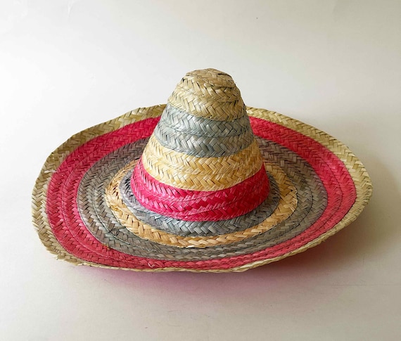 The Sun Dancer Sombrero Charro Hat Pastel Striped… - image 2