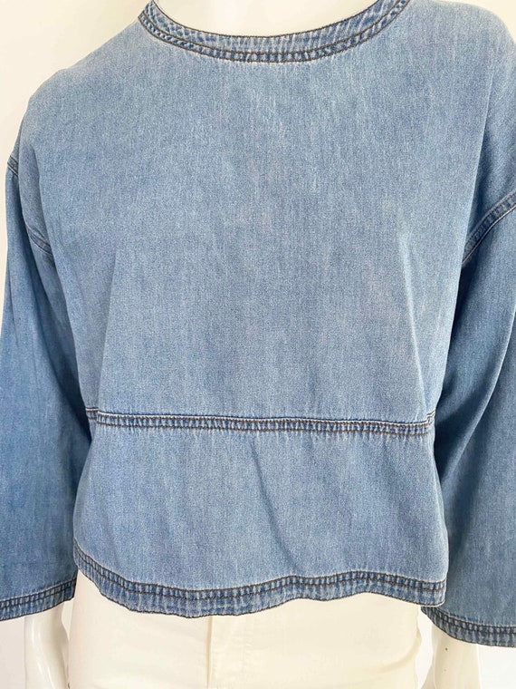 RSVD Do Not Buy The Denim Maven Vintage 80s Cropp… - image 5