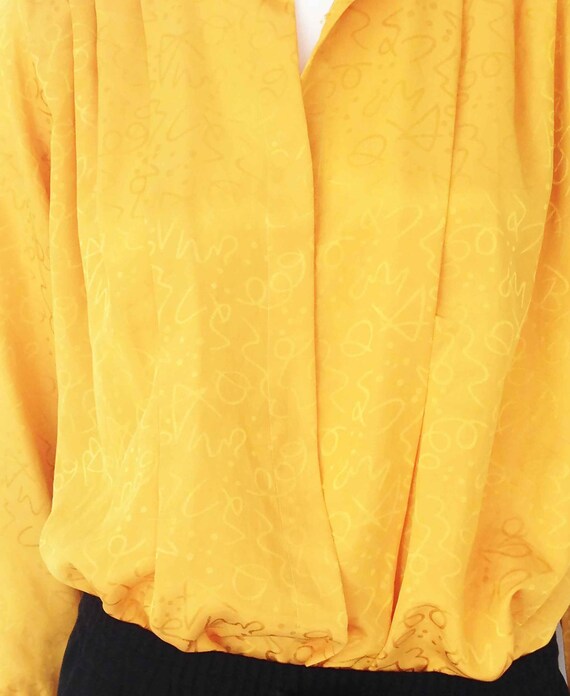 The Best Exotic Marigold Hotel Vintage 80s Blouse… - image 4