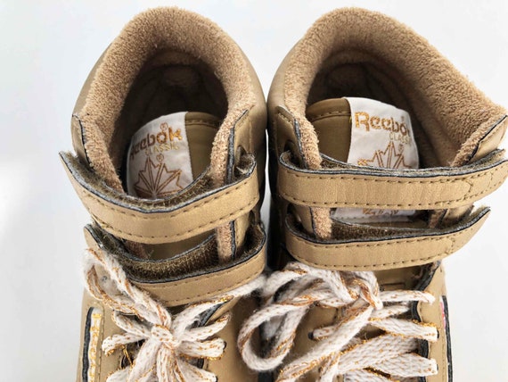 reebok high tops 80s blanco