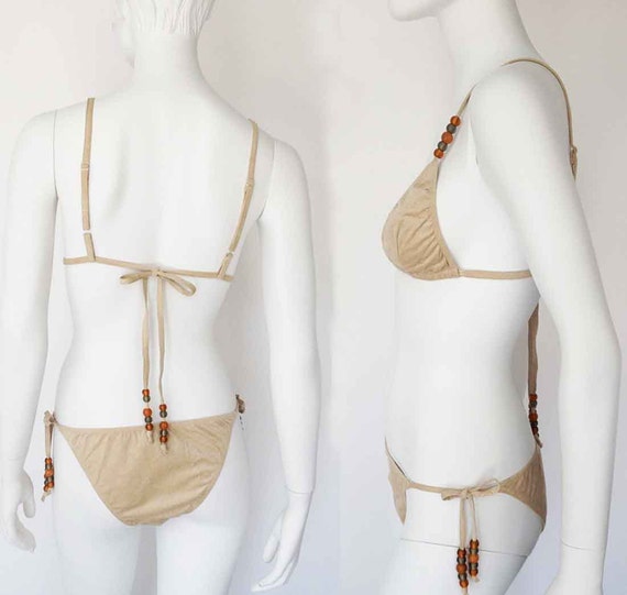 The Doe A Female Deer Vintage 90s Bikini Overstoc… - image 2