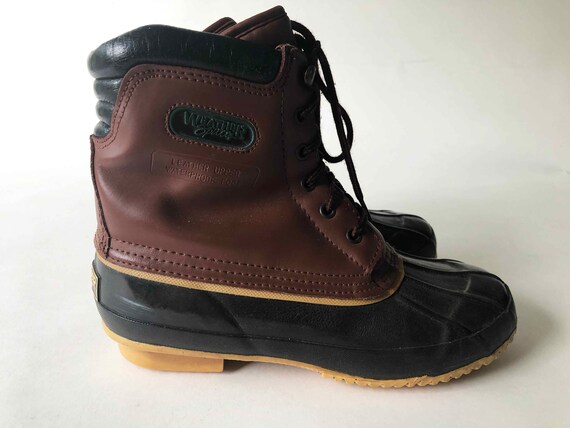 Steel shank duck boots store